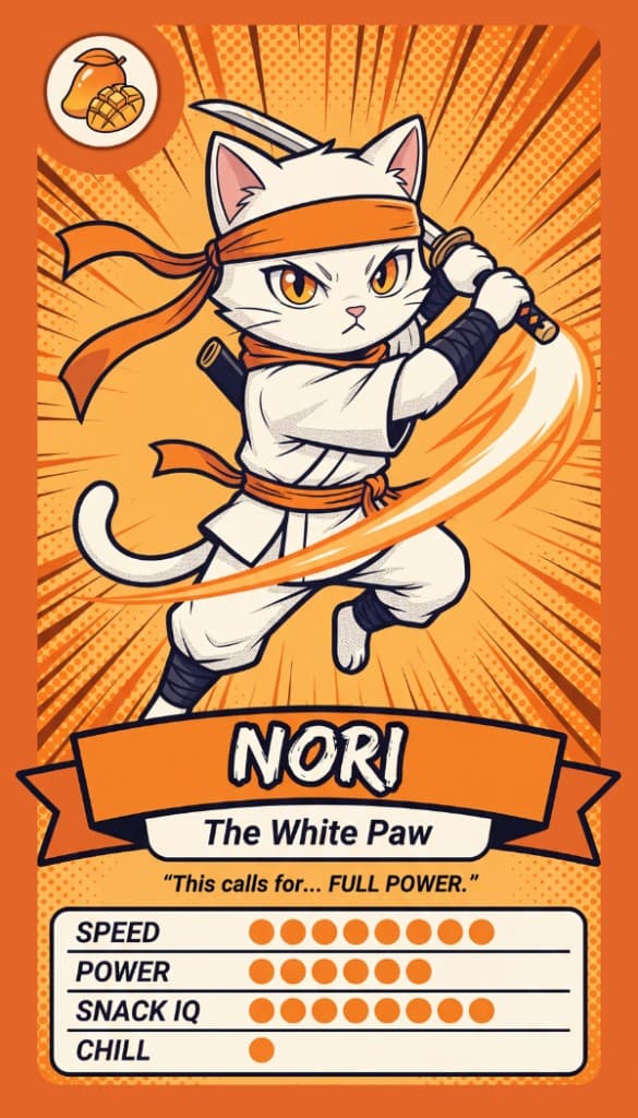 Nori dojo card: Full Power